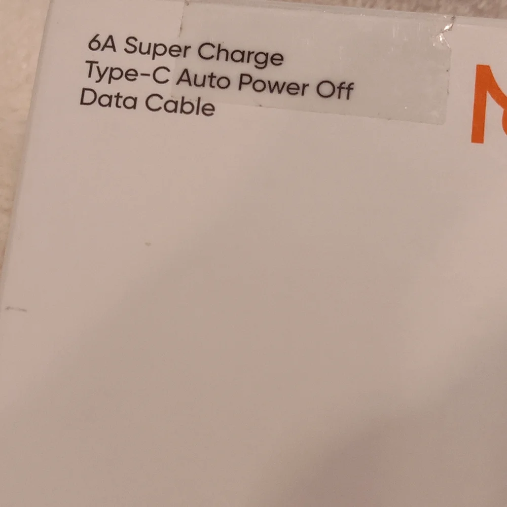 6A Super Charge Type-C Data Cable